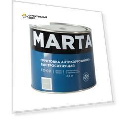 Грунт ГФ-021 MARTA серый, 2,4кг