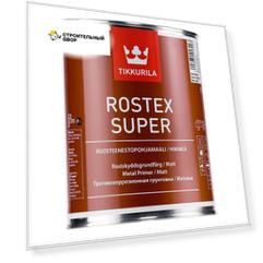 Грунт Tikkurila Rostex Super матовый, красно-коричневый 1 л