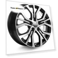 Диск автомобильный K&K KC736 6,5x16/5x114,3 D60,1 ET45 Алмаз черный
