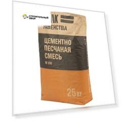 Смесь цементно-песчаная Знак Равенства М 150 25 кг