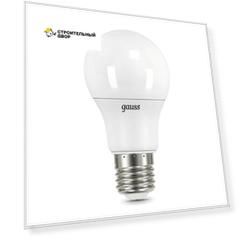 Лампа Gauss LED A60 10W E27 холодный свет 4100K step dimmable