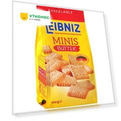 Печенье Bahlsen Leibniz Minis Butter Biscuits сливочное 100 г