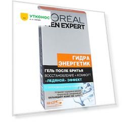 Гель после бритья L'Oreal Paris for Men Expert гидра энергетик Ледяной эффект 100 мл