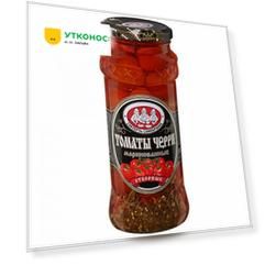 Томаты Скатерть-Самобранка черри маринованные отборные 530 г