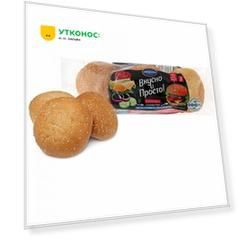 Булочка Вкусно и Просто пшеничные с кунжутом 3 штуки по 60 г