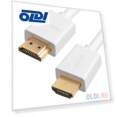 Кабель HDMI 5м Green Connection GCR-HM761-5.0m круглый белый