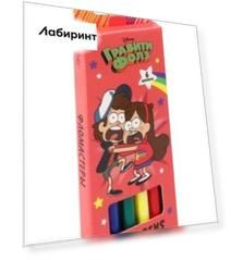Фломастеры Гравити Фолз, 6 цветов