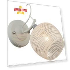 Бра Hiper Preston H208-1 белый/хром