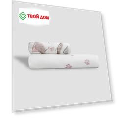 Комплект полотенец Kids by togas Китти белый с серым 50х70/70х130 см