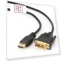Кабель Gembird Кабель HDMI-DVI 1.8м (CC-HDMI-DVI-6)