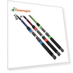 Спиннинг AZOR FISHING "Найт" файбергласс, 2,4м, тест 30-60гр, 3 цвета