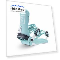 Крепления для сноуборда женские FIX Opus Series Teal 2023