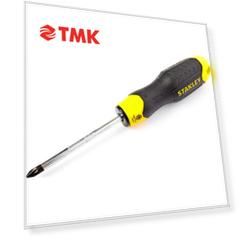Отвертка крестовая Cushion Grip PZ1х75мм