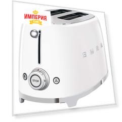 Тостер Smeg TSF01WHEU белый