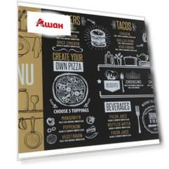 Салфетка Remiling Household индивидуальная с принтом "Меню" в ассортименте, 43,5*28,5 см,