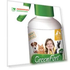 GreenFort Био спрей для кошек, кроликов и собак, антипаразитарный (200 мл)