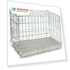 Triol клетка для животных, хром (740х550х635 мм)