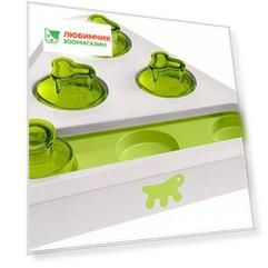 Ferplast интерактивная игрушка-кормушка TREA для кошек и собак (24х22х6 см)