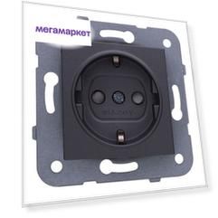 Розетка силов. Panasonic Karre Plus & Arkedia Slim (WKTT02022DG-RU) IP20 дымчатый (упа