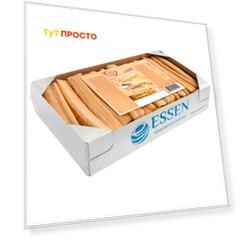 Трубочки хрустящие со вкусом крем-брюле 400г эссен