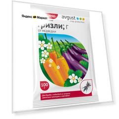 Avgust Препарат-приманка от медведки Гризли, 100 мл, 100 г