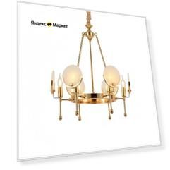 Lumina Deco Подвесная люстра Lumina Deco Montego LDP 8010-6 F.GD