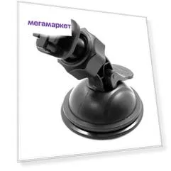 Крепление держатель для видеорегистратора на присоске, на шарнире, 036