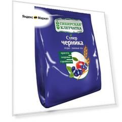 Клетчатка СИБИРСКАЯ КЛЕТЧАТКА Суперчерника, ягоды, 300 г