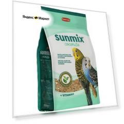 Sunmix Cocorite комплексный корм для волнистых попугаев 850г