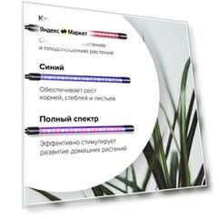 Фитолампа для рассады и растений полного спектра, 2 светильника