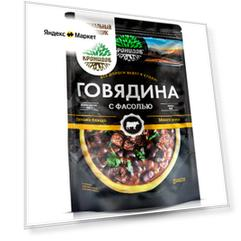 Говядина с фасолью в реторт-пакете 250 г