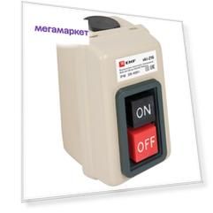 Выключатель кнопочный с блокировкой ВКИ-216 10А 3P IP40  EKF PROxima