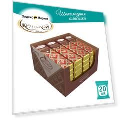 Батончик Фабрика им. Крупской с шоколадной начинкой, 1000 г