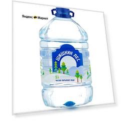 Вода питьевая негазированная с медом, 5 л