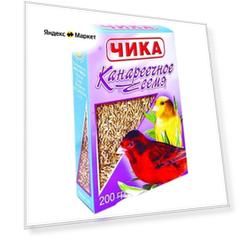 Чика корм Канареечное семя для птиц, 200 г
