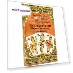Игральные карты Piatnik Золотая Россия, 36 листов