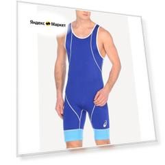 Мужское борцовское трико ASICS 2084A001 0043 WRESTLING SUIT ( M)