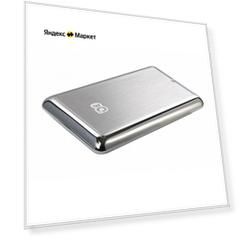 Внешний корпус для HDD 2.5" 3Q U235H-HL (серебристо-голубой, USB 2.0)