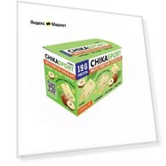 Шоколад Chikalab белый с фундуком и кукурузными чипсами, 400 г, белый шоколад-фундук-кукурузные чипсы