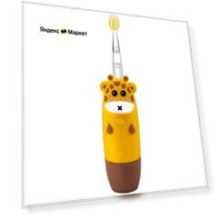 звуковая зубная щетка Revyline RL025 Baby, RU, yellow