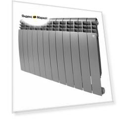 Радиатор Royal Thermo BiLiner 500 Silver Satin - 12 секц.