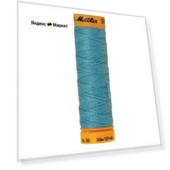 AMANN GROUP Mettler Нить отделочная Seralon Top-Stitch 6675, №3030 м, 0409 Turquoise