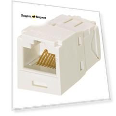 Panduit Модуль PANDUIT CJ688TGAW MINI COM RJ45 TX6 PLUS UTP Т568A/B Enhanced белый