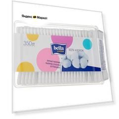 Ватные палочки Bella Cotton гигиенические, 350 шт., контейнер