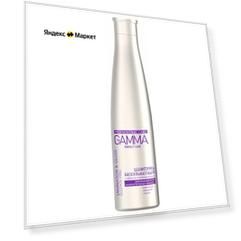 GAMMA шампунь Perfect Hair Lamination & Gloss Бессульфатный с эффектом ламинирования для вьющихся и непослушных волос, 350 мл