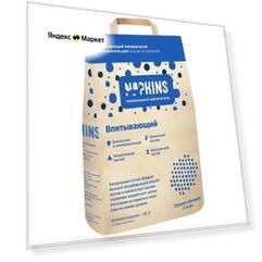 NAPKINS наполнитель впитывающий для туалета кошек (12 кг)