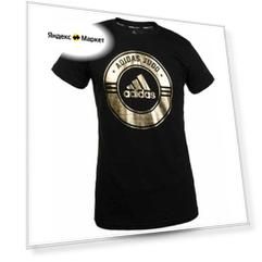 Футболка детская Combat Sport T-Shirt Judo Kids черно-золотая (рост 140 см)
