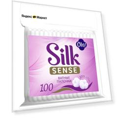 Ola! Ватные палочки Silk Sense, 100 шт., пакет
