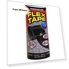 Клейкая лента Flex Tape 20 см, черная