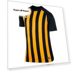 Футболка игровая подростковая Nike Striped Segment III JSY 832987-010, р-р 147-158 см, Желтый